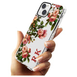 Personalised Clear Vintage Floral Pink Garden Roses Custom Phone Case iPhone 15 Pro Max / Black Impact Case,iPhone 15 Plus / Black Impact Case,iPhone 15 Pro / Black Impact Case,iPhone 15 / Black Impact Case,iPhone 15 Pro Max / Impact Case,iPhone 15 Plus / Impact Case,iPhone 15 Pro / Impact Case,iPhone 15 / Impact Case,iPhone 15 Pro Max / Magsafe Black Impact Case,iPhone 15 Plus / Magsafe Black Impact Case,iPhone 15 Pro / Magsafe Black Impact Case,iPhone 15 / Magsafe Black Impact Case,iPhone 14 Pro Max / Bla