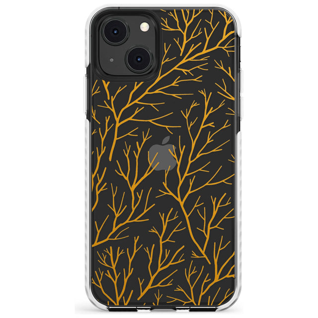 Personalised Bramble Branches Pattern Impact Phone Case for iPhone 13 & 13 Mini