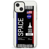 Personalised NASA Boarding Pass (Dark) Impact Phone Case for iPhone 13 & 13 Mini