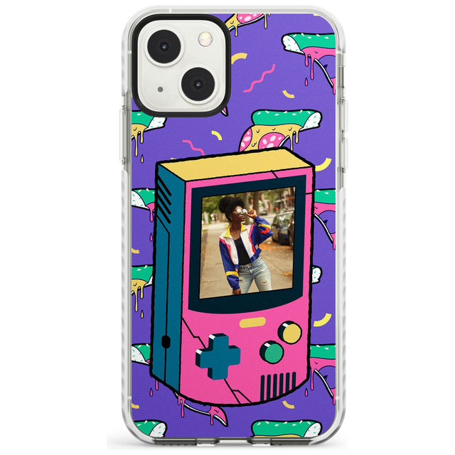 Personalised Retro Game Photo Case Impact Phone Case for iPhone 13 & 13 Mini