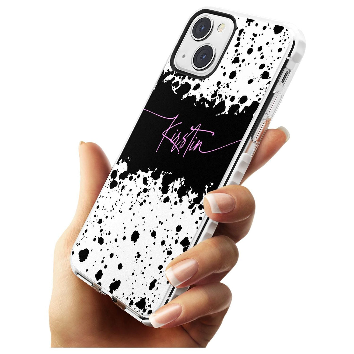 Personalised Black & White Paint Splatters Custom Phone Case iPhone 15 Pro Max / Black Impact Case,iPhone 15 Plus / Black Impact Case,iPhone 15 Pro / Black Impact Case,iPhone 15 / Black Impact Case,iPhone 15 Pro Max / Impact Case,iPhone 15 Plus / Impact Case,iPhone 15 Pro / Impact Case,iPhone 15 / Impact Case,iPhone 15 Pro Max / Magsafe Black Impact Case,iPhone 15 Plus / Magsafe Black Impact Case,iPhone 15 Pro / Magsafe Black Impact Case,iPhone 15 / Magsafe Black Impact Case,iPhone 14 Pro Max / Black Impact