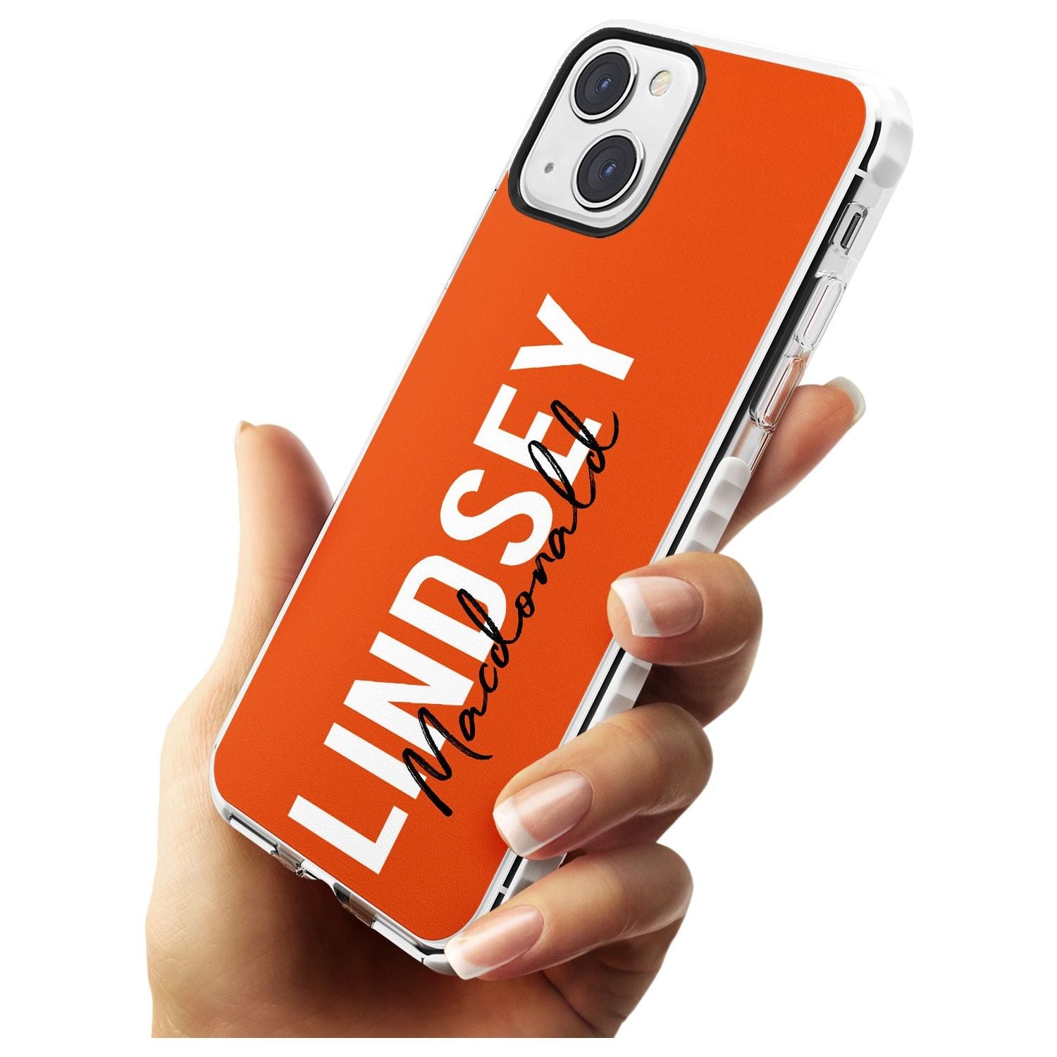 Personalised Bold Name: Orange