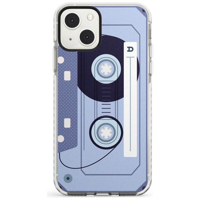 Personalised Industrial Mixtape Custom Phone Case iPhone 13 Mini / Impact Case Blanc Space