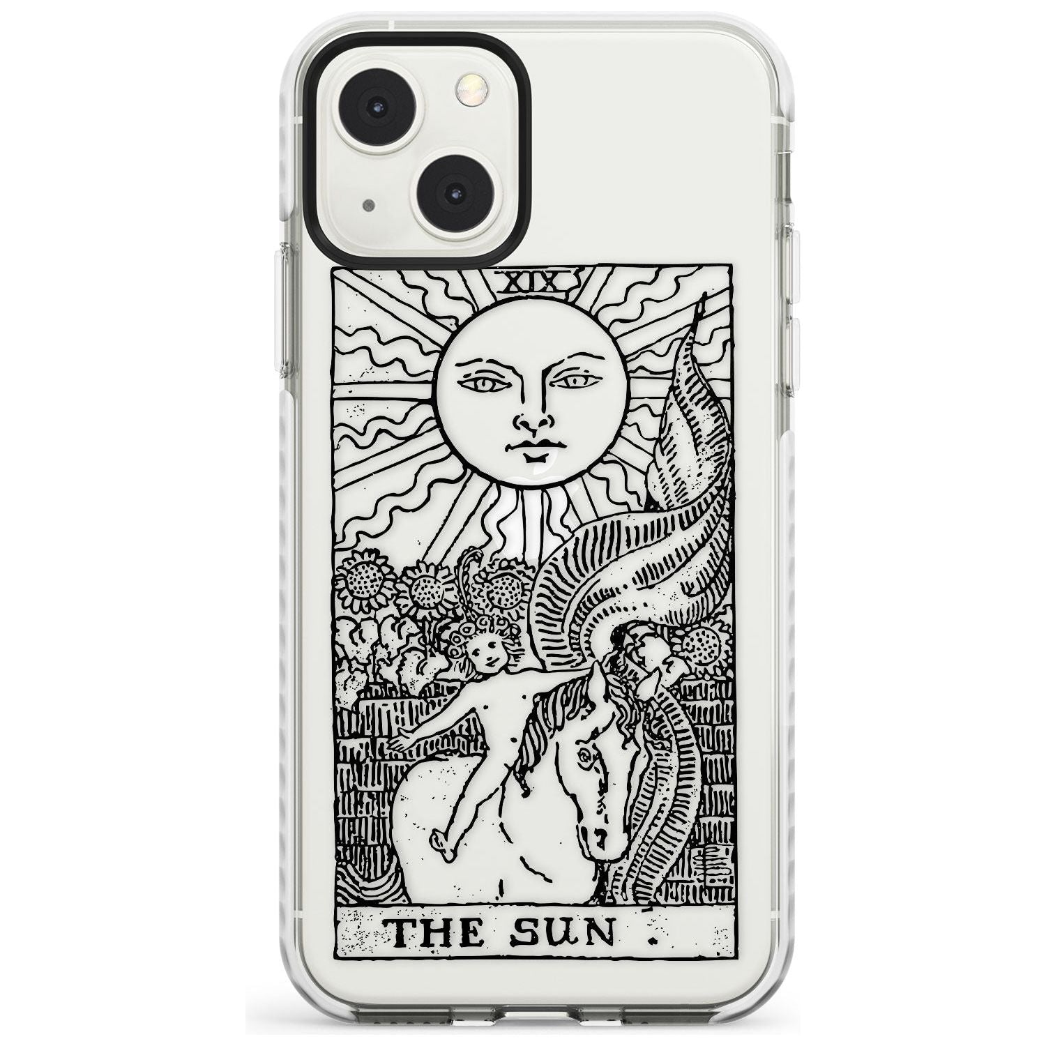 Personalised The Sun Tarot Card - Transparent
