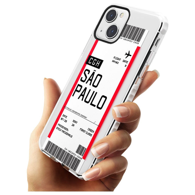 Personalised São Paulo Boarding Pass Custom Phone Case iPhone 15 Pro Max / Black Impact Case,iPhone 15 Plus / Black Impact Case,iPhone 15 Pro / Black Impact Case,iPhone 15 / Black Impact Case,iPhone 15 Pro Max / Impact Case,iPhone 15 Plus / Impact Case,iPhone 15 Pro / Impact Case,iPhone 15 / Impact Case,iPhone 15 Pro Max / Magsafe Black Impact Case,iPhone 15 Plus / Magsafe Black Impact Case,iPhone 15 Pro / Magsafe Black Impact Case,iPhone 15 / Magsafe Black Impact Case,iPhone 14 Pro Max / Black Impact Case,