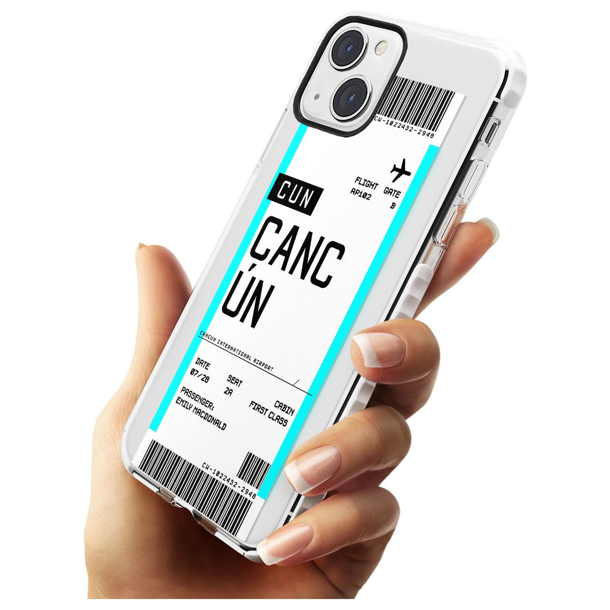 Personalised Cancún Boarding Pass Custom Phone Case iPhone 15 Pro Max / Black Impact Case,iPhone 15 Plus / Black Impact Case,iPhone 15 Pro / Black Impact Case,iPhone 15 / Black Impact Case,iPhone 15 Pro Max / Impact Case,iPhone 15 Plus / Impact Case,iPhone 15 Pro / Impact Case,iPhone 15 / Impact Case,iPhone 15 Pro Max / Magsafe Black Impact Case,iPhone 15 Plus / Magsafe Black Impact Case,iPhone 15 Pro / Magsafe Black Impact Case,iPhone 15 / Magsafe Black Impact Case,iPhone 14 Pro Max / Black Impact Case,iPh