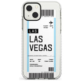 Personalised Las Vegas Boarding Pass Custom Phone Case iPhone 13 Mini / Impact Case Blanc Space