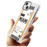 Personalised Miami Boarding Pass Custom Phone Case iPhone 15 Pro Max / Black Impact Case,iPhone 15 Plus / Black Impact Case,iPhone 15 Pro / Black Impact Case,iPhone 15 / Black Impact Case,iPhone 15 Pro Max / Impact Case,iPhone 15 Plus / Impact Case,iPhone 15 Pro / Impact Case,iPhone 15 / Impact Case,iPhone 15 Pro Max / Magsafe Black Impact Case,iPhone 15 Plus / Magsafe Black Impact Case,iPhone 15 Pro / Magsafe Black Impact Case,iPhone 15 / Magsafe Black Impact Case,iPhone 14 Pro Max / Black Impact Case,iPho