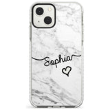 White Marble iPhone 13 Case