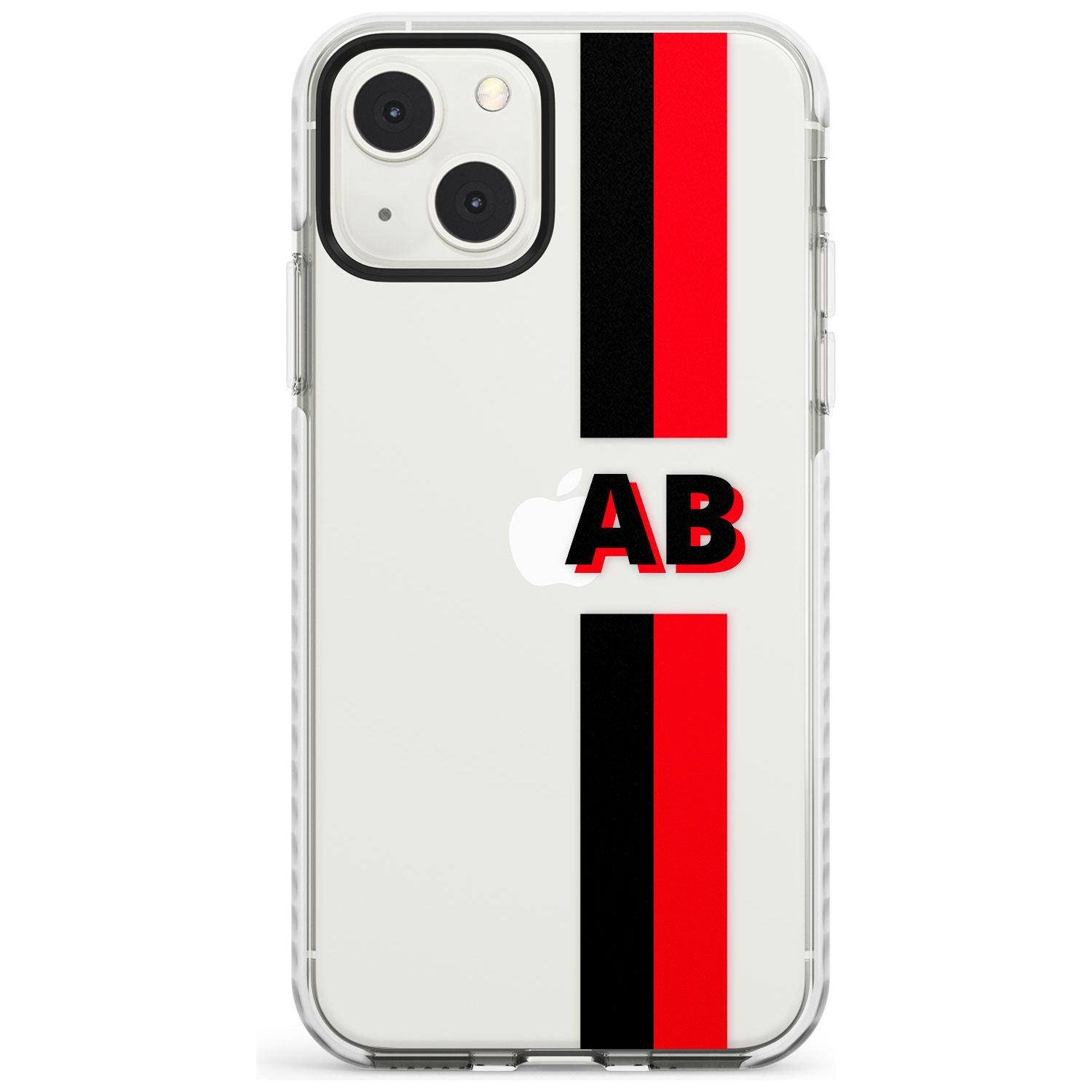 Personalised Clear Text  6C Custom Phone Case iPhone 13 Mini / Impact Case Blanc Space