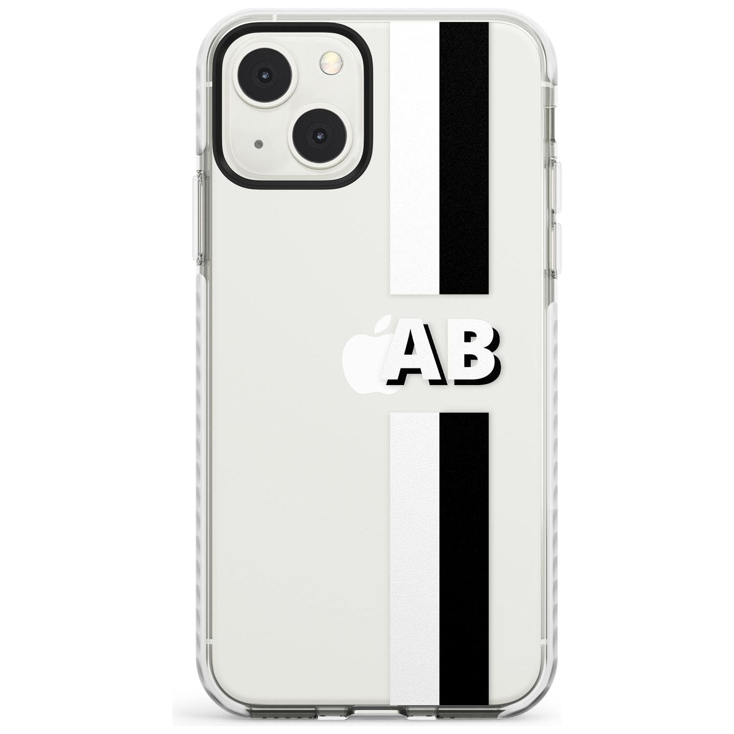 Personalised Clear Text  6E Custom Phone Case iPhone 13 Mini / Impact Case Blanc Space