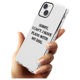 I Have Plans With My Dog Phone Case iPhone 15 Pro Max / Black Impact Case,iPhone 15 Plus / Black Impact Case,iPhone 15 Pro / Black Impact Case,iPhone 15 / Black Impact Case,iPhone 15 Pro Max / Impact Case,iPhone 15 Plus / Impact Case,iPhone 15 Pro / Impact Case,iPhone 15 / Impact Case,iPhone 15 Pro Max / Magsafe Black Impact Case,iPhone 15 Plus / Magsafe Black Impact Case,iPhone 15 Pro / Magsafe Black Impact Case,iPhone 15 / Magsafe Black Impact Case,iPhone 14 Pro Max / Black Impact Case,iPhone 14 Plus / Bl