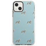 Dalmation Dog Pattern Phone Case iPhone 13 Mini / Impact Case Blanc Space