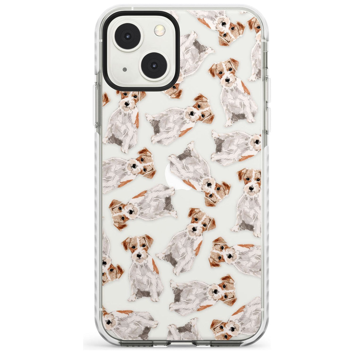 Wirehaired Jack Russell Watercolour Dog Pattern