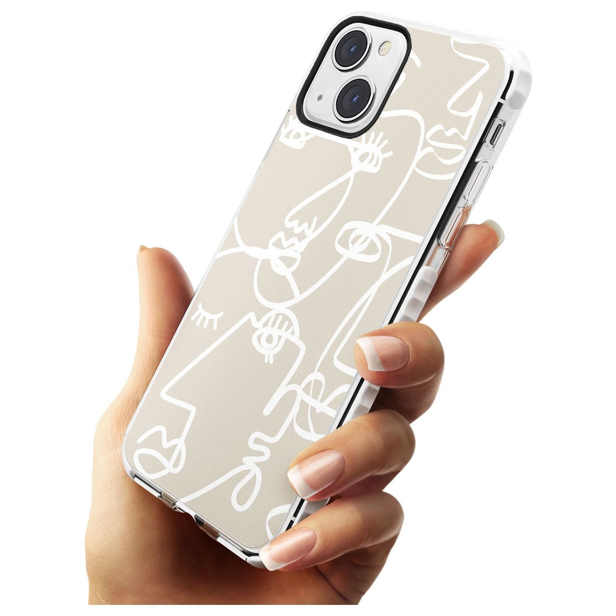 Abstract Continuous Line Faces White on Beige Phone Case iPhone 15 Pro Max / Black Impact Case,iPhone 15 Plus / Black Impact Case,iPhone 15 Pro / Black Impact Case,iPhone 15 / Black Impact Case,iPhone 15 Pro Max / Impact Case,iPhone 15 Plus / Impact Case,iPhone 15 Pro / Impact Case,iPhone 15 / Impact Case,iPhone 15 Pro Max / Magsafe Black Impact Case,iPhone 15 Plus / Magsafe Black Impact Case,iPhone 15 Pro / Magsafe Black Impact Case,iPhone 15 / Magsafe Black Impact Case,iPhone 14 Pro Max / Black Impact Cas