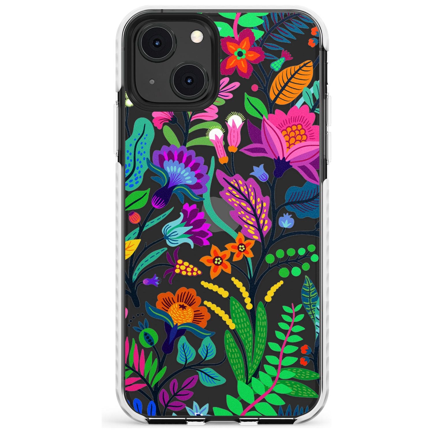 Floral Vibe Impact Phone Case for iPhone 13 & 13 Mini