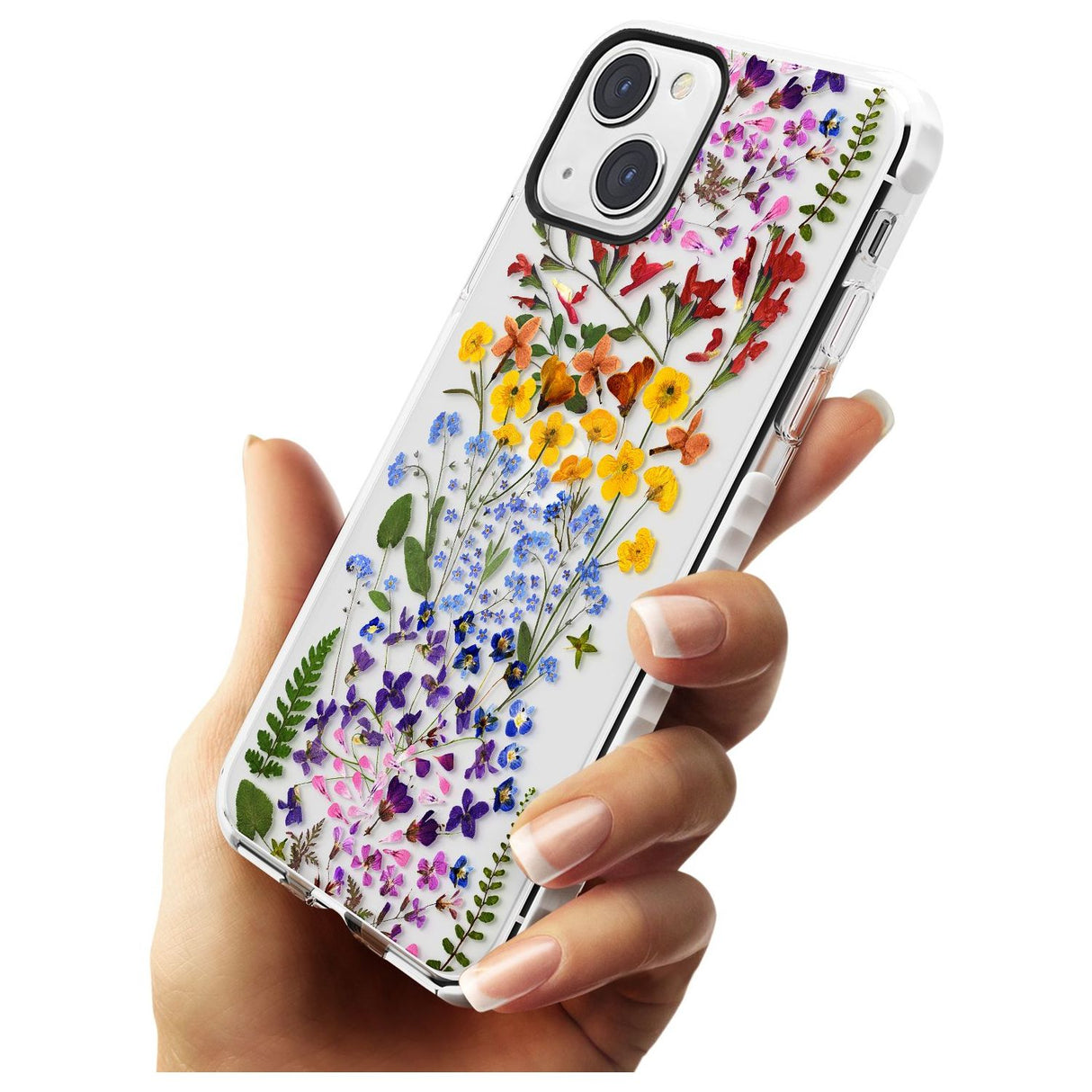 Wild Flower Stripe Design