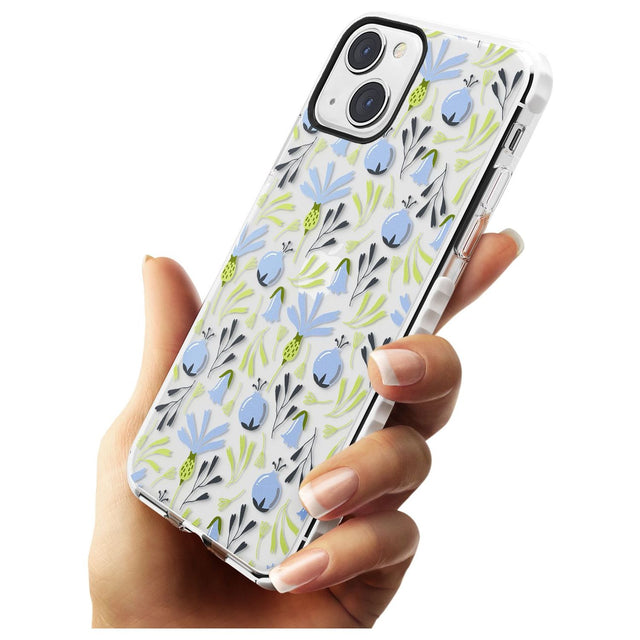 Blue Flora Transparent Floral Phone Case iPhone 15 Pro Max / Black Impact Case,iPhone 15 Plus / Black Impact Case,iPhone 15 Pro / Black Impact Case,iPhone 15 / Black Impact Case,iPhone 15 Pro Max / Impact Case,iPhone 15 Plus / Impact Case,iPhone 15 Pro / Impact Case,iPhone 15 / Impact Case,iPhone 15 Pro Max / Magsafe Black Impact Case,iPhone 15 Plus / Magsafe Black Impact Case,iPhone 15 Pro / Magsafe Black Impact Case,iPhone 15 / Magsafe Black Impact Case,iPhone 14 Pro Max / Black Impact Case,iPhone 14 Plus