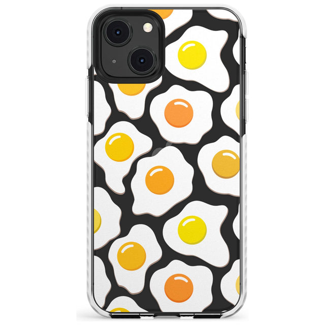 Fried Egg Pattern Impact Phone Case for iPhone 13 & 13 Mini