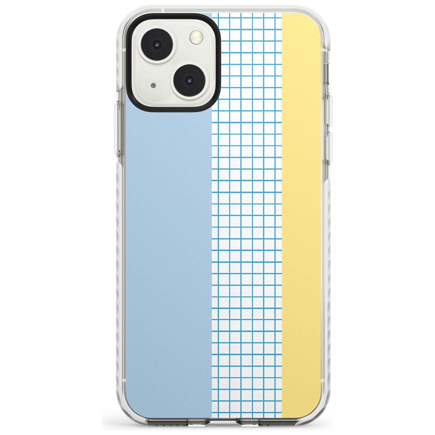 Abstract Grid Blue & Yellow