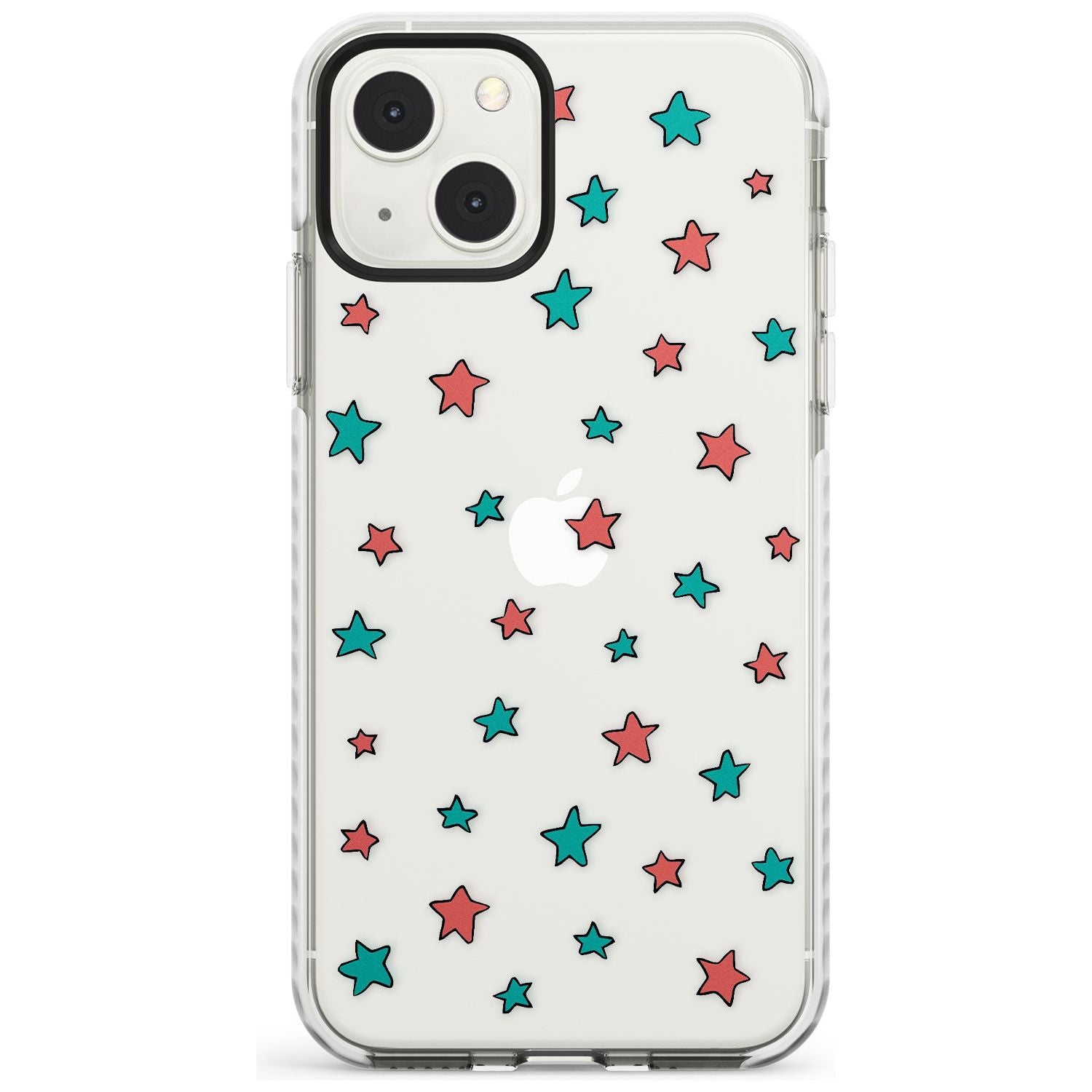 Heartstopper Stars Pattern Impact Phone Case for iPhone 13 & 13 Mini