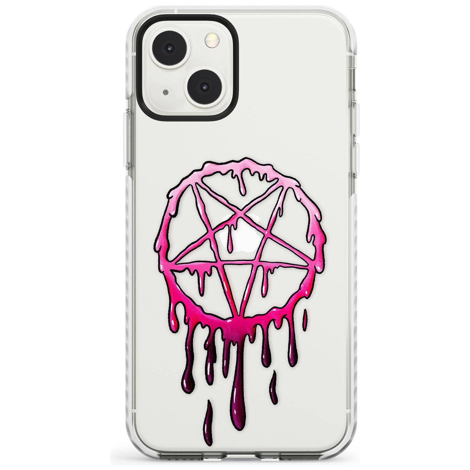 Pentagram of Blood Impact Phone Case for iPhone 13 & 13 Mini