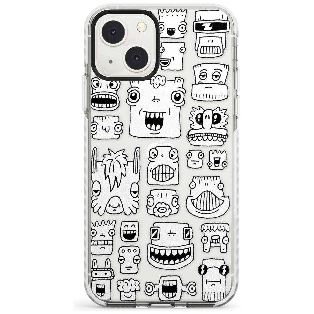 Burst Heads Impact Phone Case for iPhone 13 & 13 Mini