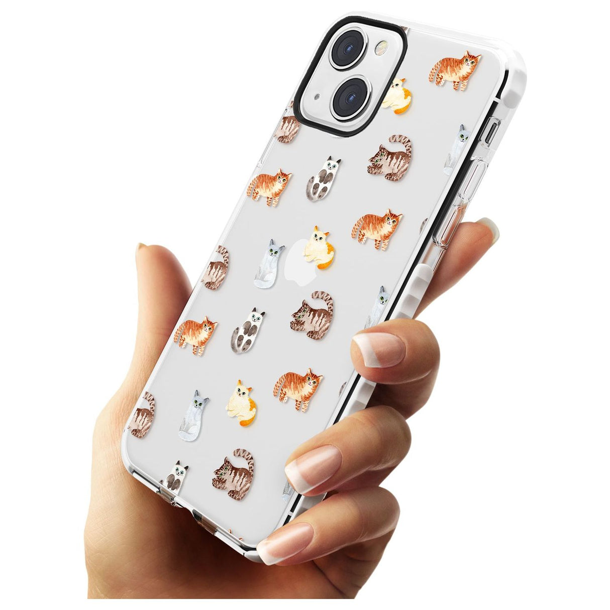 Cute Cat Pattern - Clear Phone Case iPhone 15 Pro Max / Black Impact Case,iPhone 15 Plus / Black Impact Case,iPhone 15 Pro / Black Impact Case,iPhone 15 / Black Impact Case,iPhone 15 Pro Max / Impact Case,iPhone 15 Plus / Impact Case,iPhone 15 Pro / Impact Case,iPhone 15 / Impact Case,iPhone 15 Pro Max / Magsafe Black Impact Case,iPhone 15 Plus / Magsafe Black Impact Case,iPhone 15 Pro / Magsafe Black Impact Case,iPhone 15 / Magsafe Black Impact Case,iPhone 14 Pro Max / Black Impact Case,iPhone 14 Plus / Bl