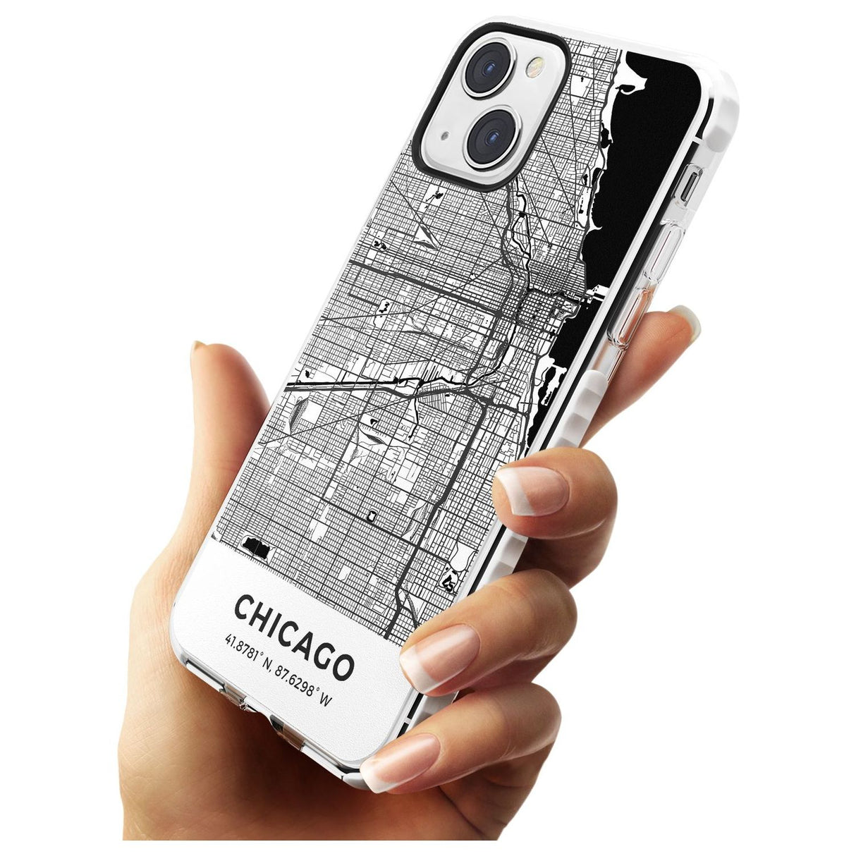 Map of Chicago, Illinois Phone Case iPhone 15 Pro Max / Black Impact Case,iPhone 15 Plus / Black Impact Case,iPhone 15 Pro / Black Impact Case,iPhone 15 / Black Impact Case,iPhone 15 Pro Max / Impact Case,iPhone 15 Plus / Impact Case,iPhone 15 Pro / Impact Case,iPhone 15 / Impact Case,iPhone 15 Pro Max / Magsafe Black Impact Case,iPhone 15 Plus / Magsafe Black Impact Case,iPhone 15 Pro / Magsafe Black Impact Case,iPhone 15 / Magsafe Black Impact Case,iPhone 14 Pro Max / Black Impact Case,iPhone 14 Plus / Bl