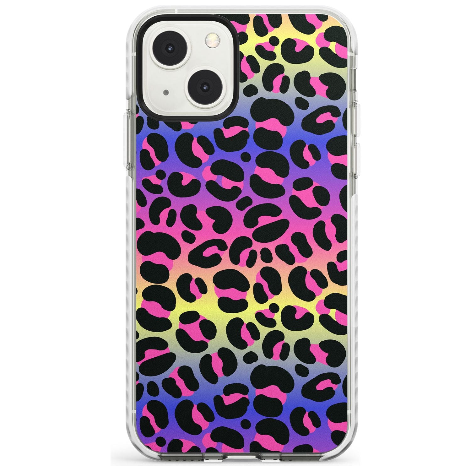 Rainbow Gradient Leopard