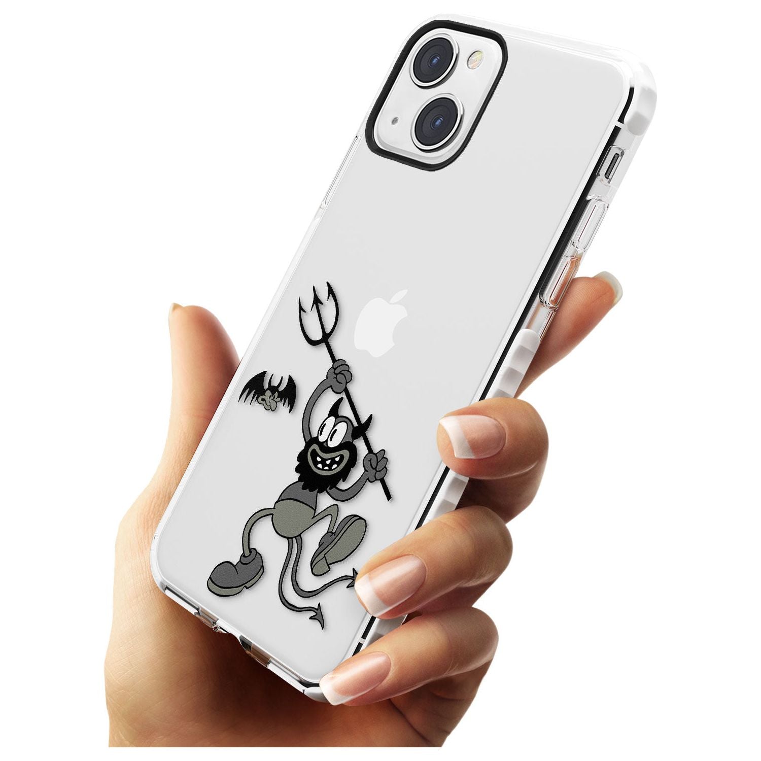 Dancing Devil Impact Phone Case for iPhone 13 & 13 Mini