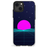 Miami Sunset Vaporwave Impact Phone Case for iPhone 13 & 13 Mini