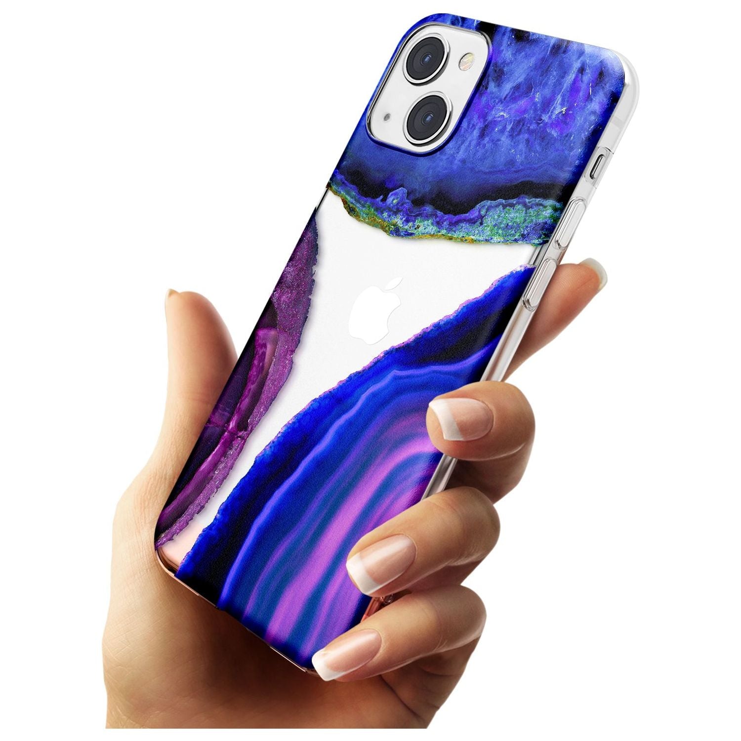 Violet Agate Slice