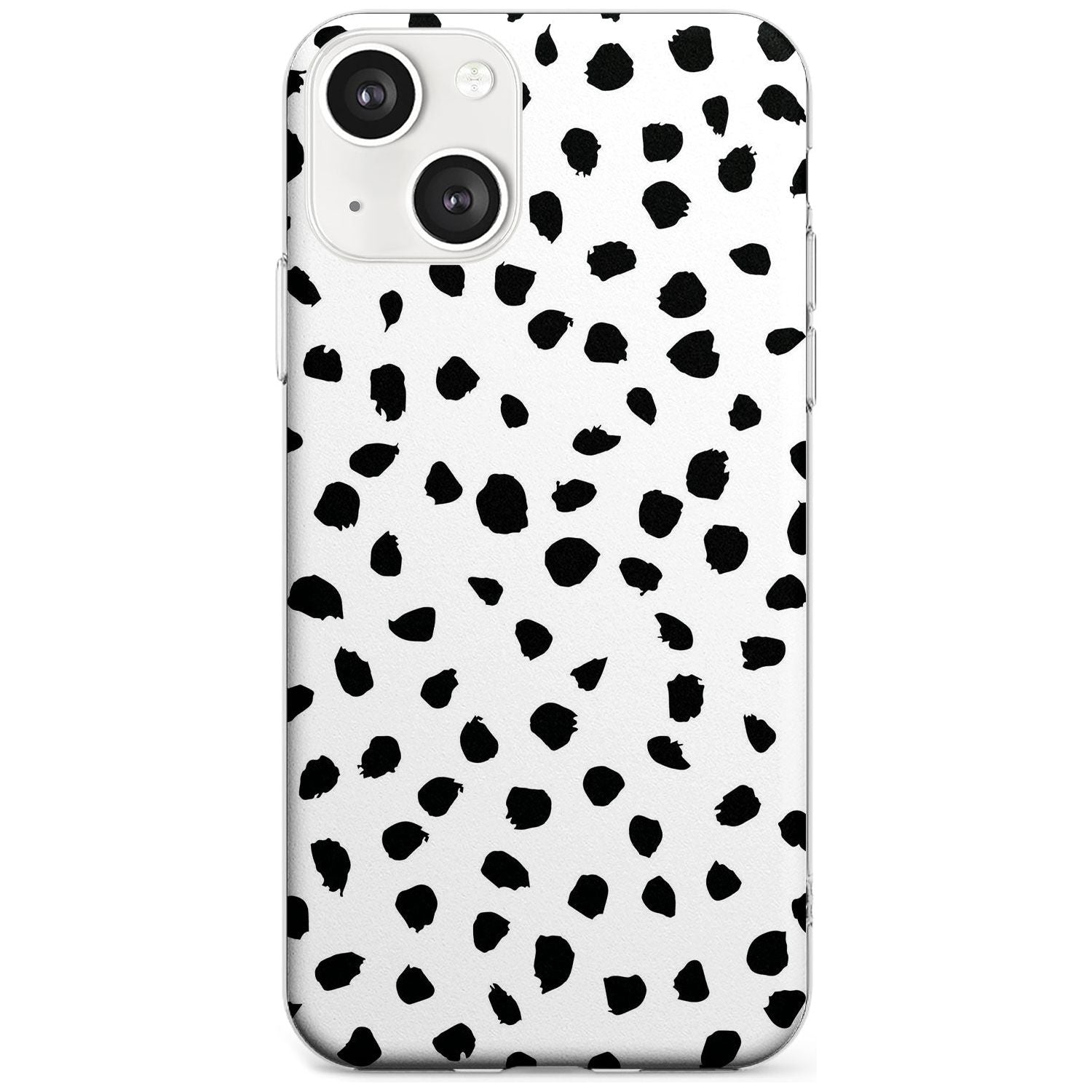 White Dalmatian Print