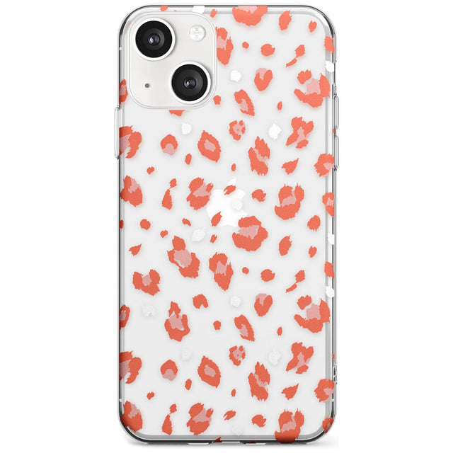 Two Colour Jaguar Transparent Animal Print