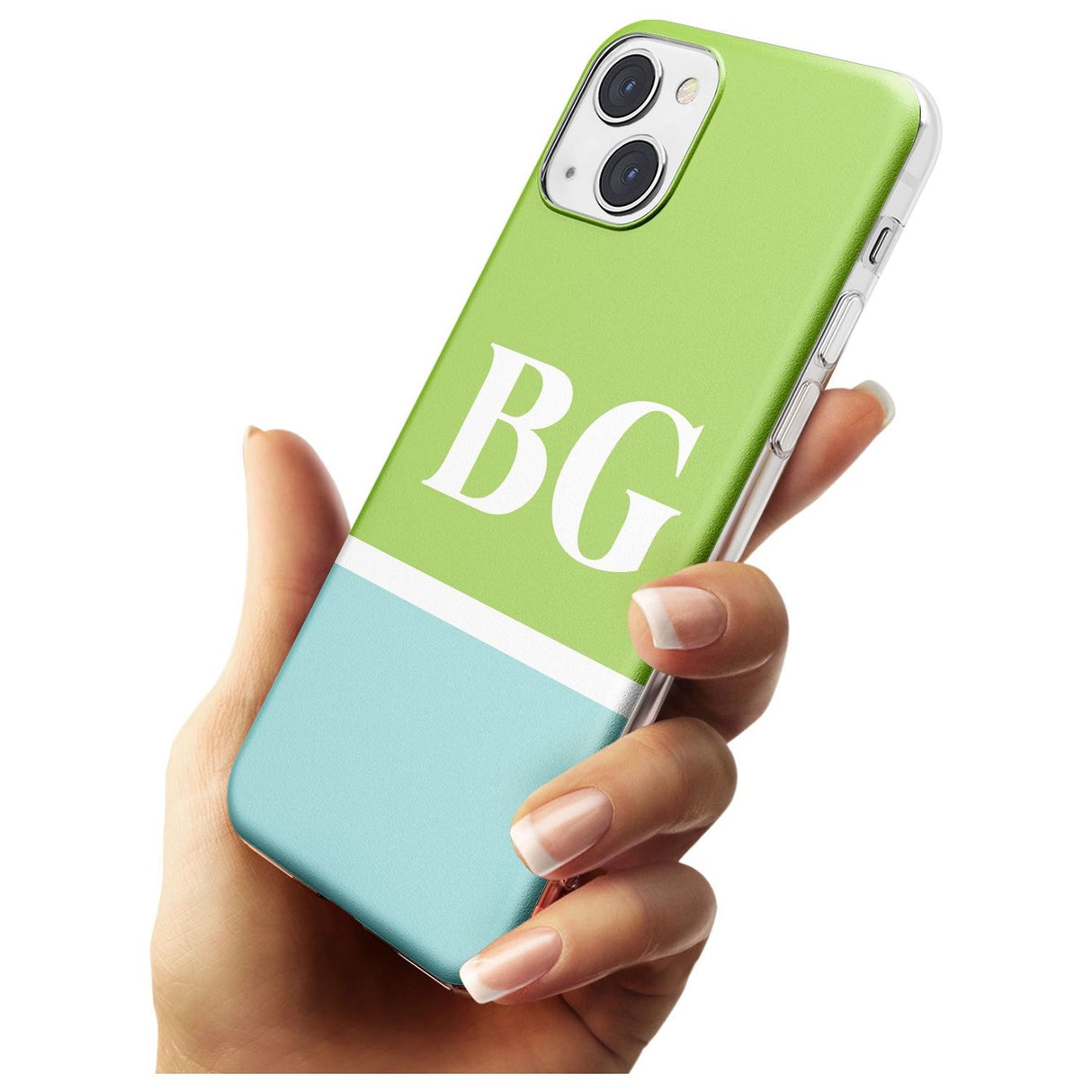 Personalised Colourblock: Green & Turquoise Custom Phone Case iPhone 15 Pro Max / Black Impact Case,iPhone 15 Plus / Black Impact Case,iPhone 15 Pro / Black Impact Case,iPhone 15 / Black Impact Case,iPhone 15 Pro Max / Impact Case,iPhone 15 Plus / Impact Case,iPhone 15 Pro / Impact Case,iPhone 15 / Impact Case,iPhone 15 Pro Max / Magsafe Black Impact Case,iPhone 15 Plus / Magsafe Black Impact Case,iPhone 15 Pro / Magsafe Black Impact Case,iPhone 15 / Magsafe Black Impact Case,iPhone 14 Pro Max / Black Impac