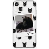 Personalised Bombay Cat Photo Custom Phone Case iPhone 13 / Clear Case,iPhone 13 Mini / Clear Case,iPhone 14 / Clear Case,iPhone 14 Plus / Clear Case Blanc Space