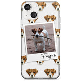 Personalised Jack Russell - Dog Photo Custom Phone Case iPhone 13 / Clear Case,iPhone 13 Mini / Clear Case,iPhone 14 / Clear Case,iPhone 14 Plus / Clear Case Blanc Space