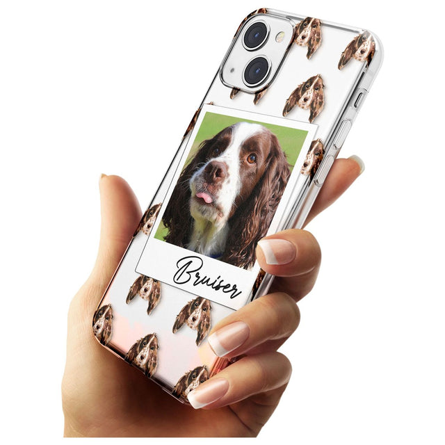 Personalised Springer Spaniel - Dog Photo Custom Phone Case iPhone 15 Pro Max / Black Impact Case,iPhone 15 Plus / Black Impact Case,iPhone 15 Pro / Black Impact Case,iPhone 15 / Black Impact Case,iPhone 15 Pro Max / Impact Case,iPhone 15 Plus / Impact Case,iPhone 15 Pro / Impact Case,iPhone 15 / Impact Case,iPhone 15 Pro Max / Magsafe Black Impact Case,iPhone 15 Plus / Magsafe Black Impact Case,iPhone 15 Pro / Magsafe Black Impact Case,iPhone 15 / Magsafe Black Impact Case,iPhone 14 Pro Max / Black Impact 