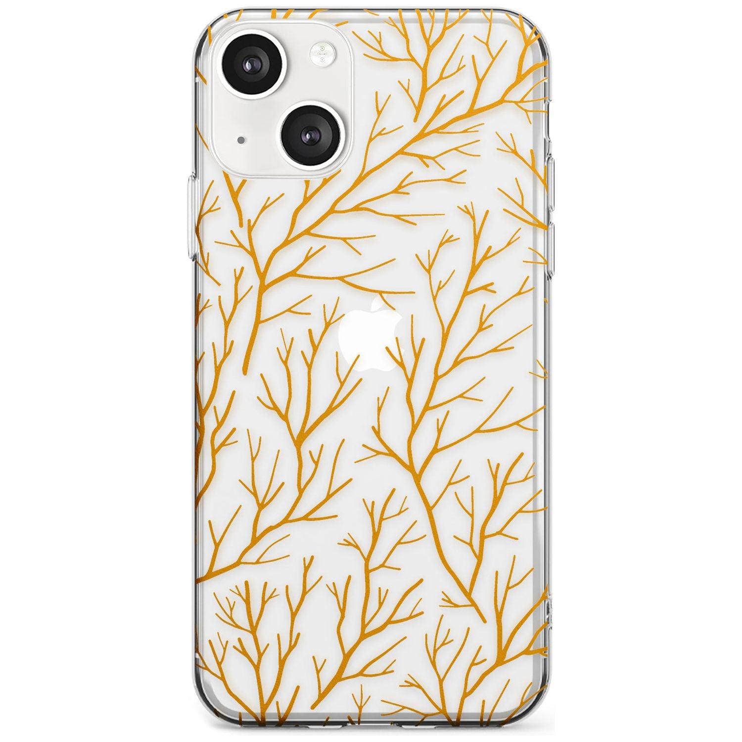 Personalised Bramble Branches Pattern Slim Phone Case for iPhone 13 & 13 Mini