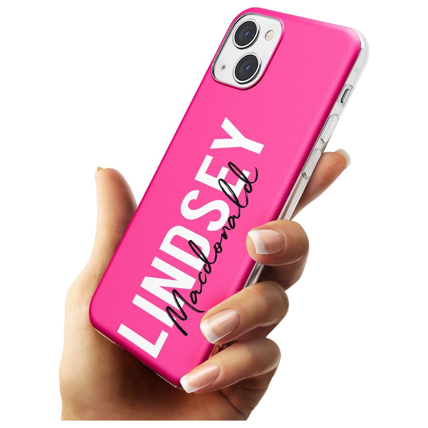 Personalised Bold Name: Pink