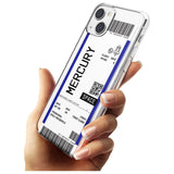 Personalised Mercury Space Travel Ticket Custom Phone Case iPhone 15 Pro Max / Black Impact Case,iPhone 15 Plus / Black Impact Case,iPhone 15 Pro / Black Impact Case,iPhone 15 / Black Impact Case,iPhone 15 Pro Max / Impact Case,iPhone 15 Plus / Impact Case,iPhone 15 Pro / Impact Case,iPhone 15 / Impact Case,iPhone 15 Pro Max / Magsafe Black Impact Case,iPhone 15 Plus / Magsafe Black Impact Case,iPhone 15 Pro / Magsafe Black Impact Case,iPhone 15 / Magsafe Black Impact Case,iPhone 14 Pro Max / Black Impact C