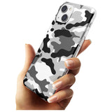 Grey Camo Slim Phone Case for iPhone 13 & 13 Mini