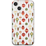 Christmas Baubles Pattern Slim Phone Case for iPhone 13 & 13 Mini