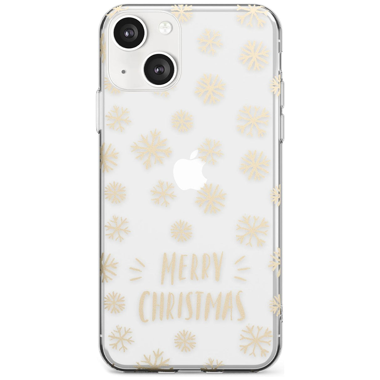 Christmas Snowflake Pattern Phone Case iPhone 13 / Clear Case,iPhone 13 Mini / Clear Case,iPhone 14 / Clear Case,iPhone 14 Plus / Clear Case Blanc Space