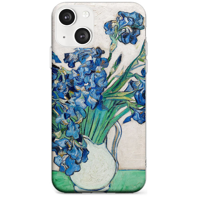 Irises by Vincent Van Gogh Phone Case iPhone 13 / Clear Case,iPhone 13 Mini / Clear Case,iPhone 14 / Clear Case,iPhone 14 Plus / Clear Case Blanc Space