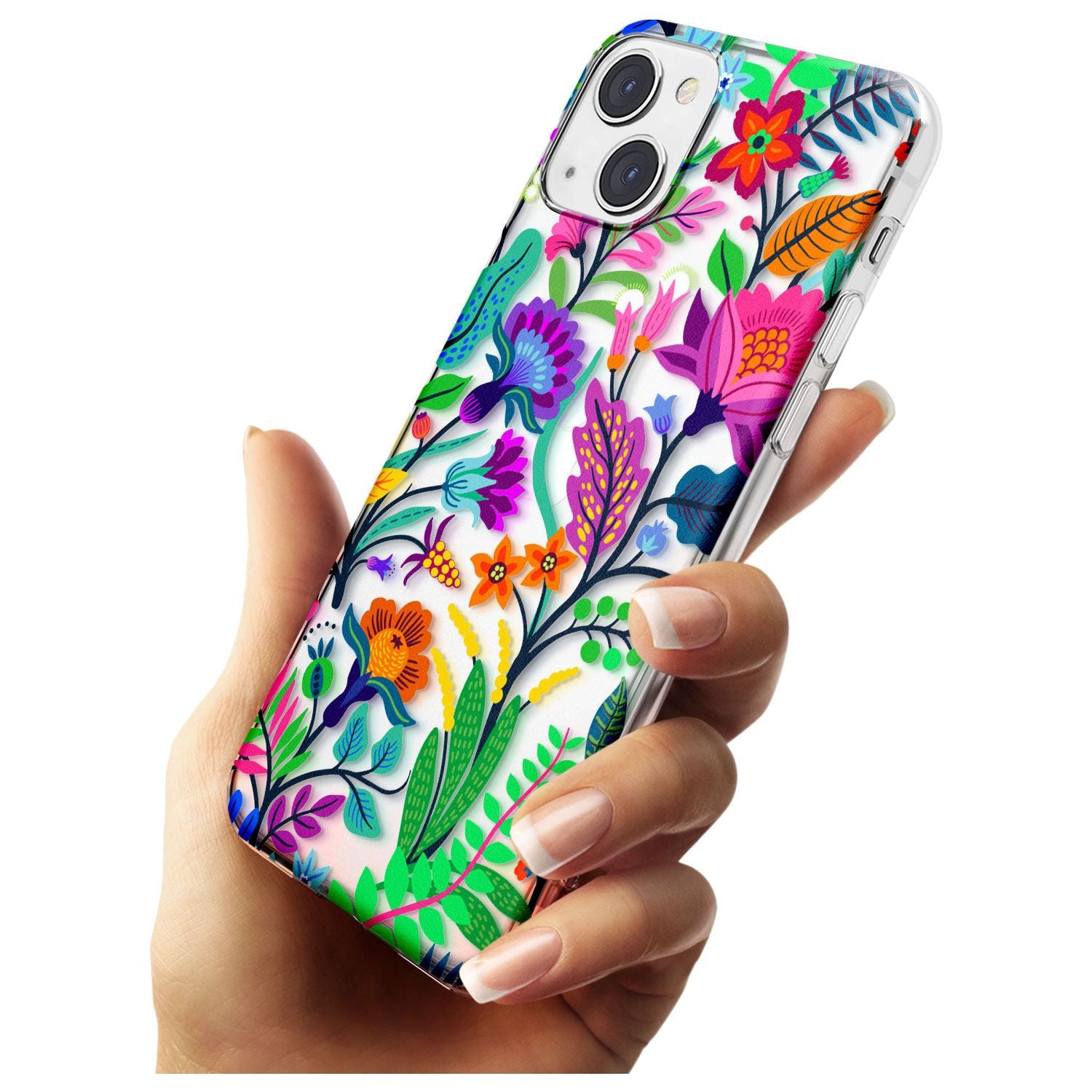 Floral Vibe Slim Phone Case for iPhone 13 & 13 Mini