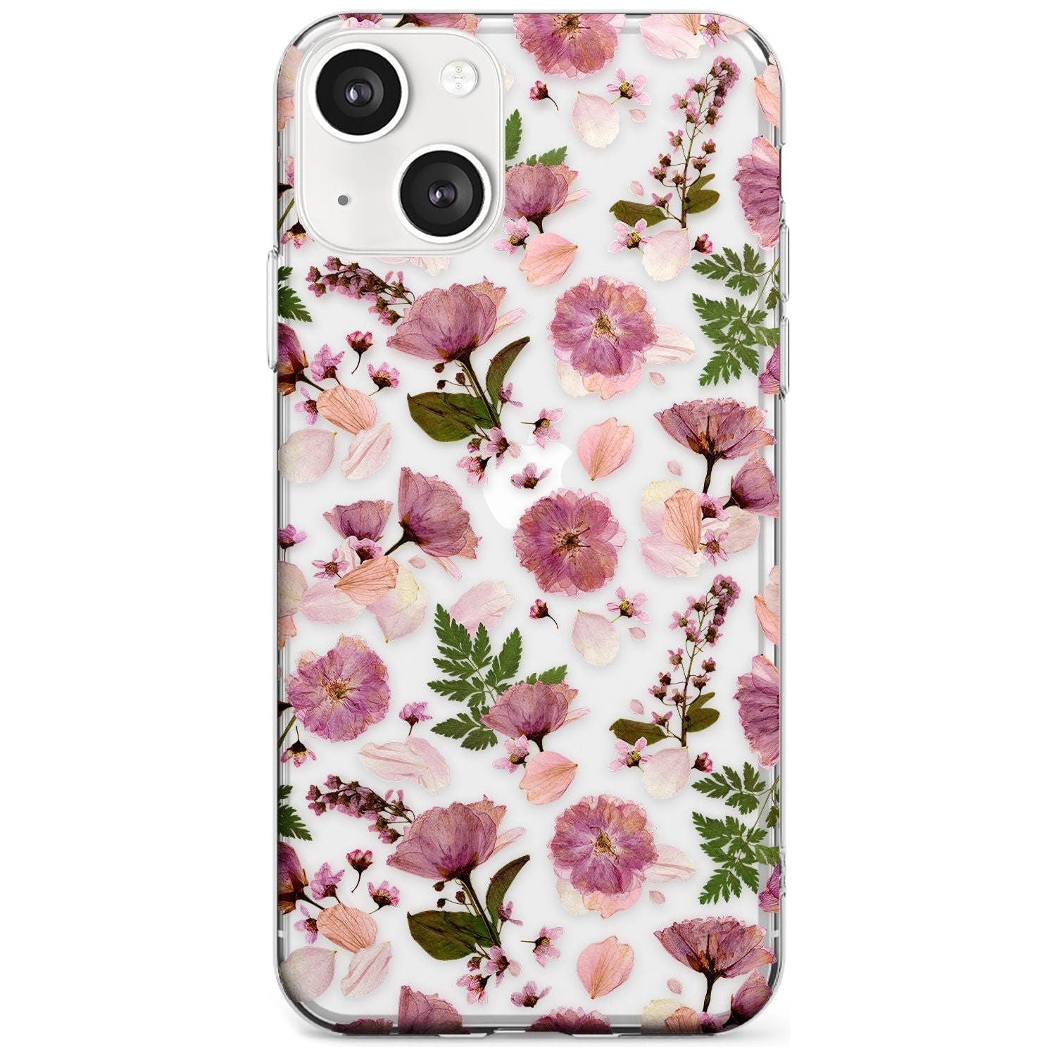 Floral Menagerie Transparent Design Phone Case iPhone 13 / Clear Case,iPhone 13 Mini / Clear Case,iPhone 14 / Clear Case,iPhone 14 Plus / Clear Case Blanc Space