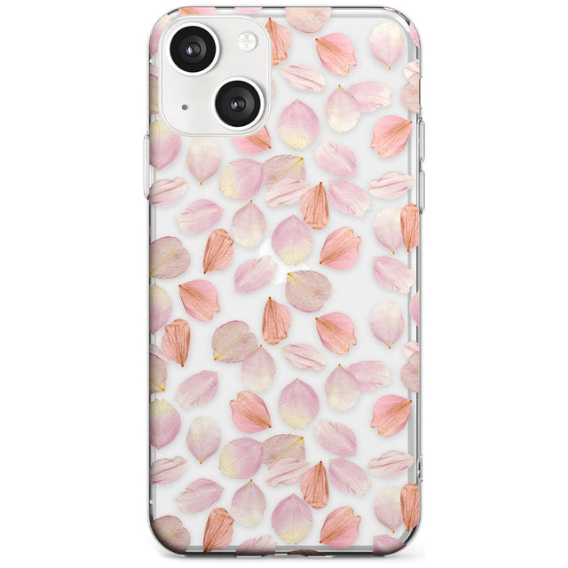 Pink Petals Transparent Design