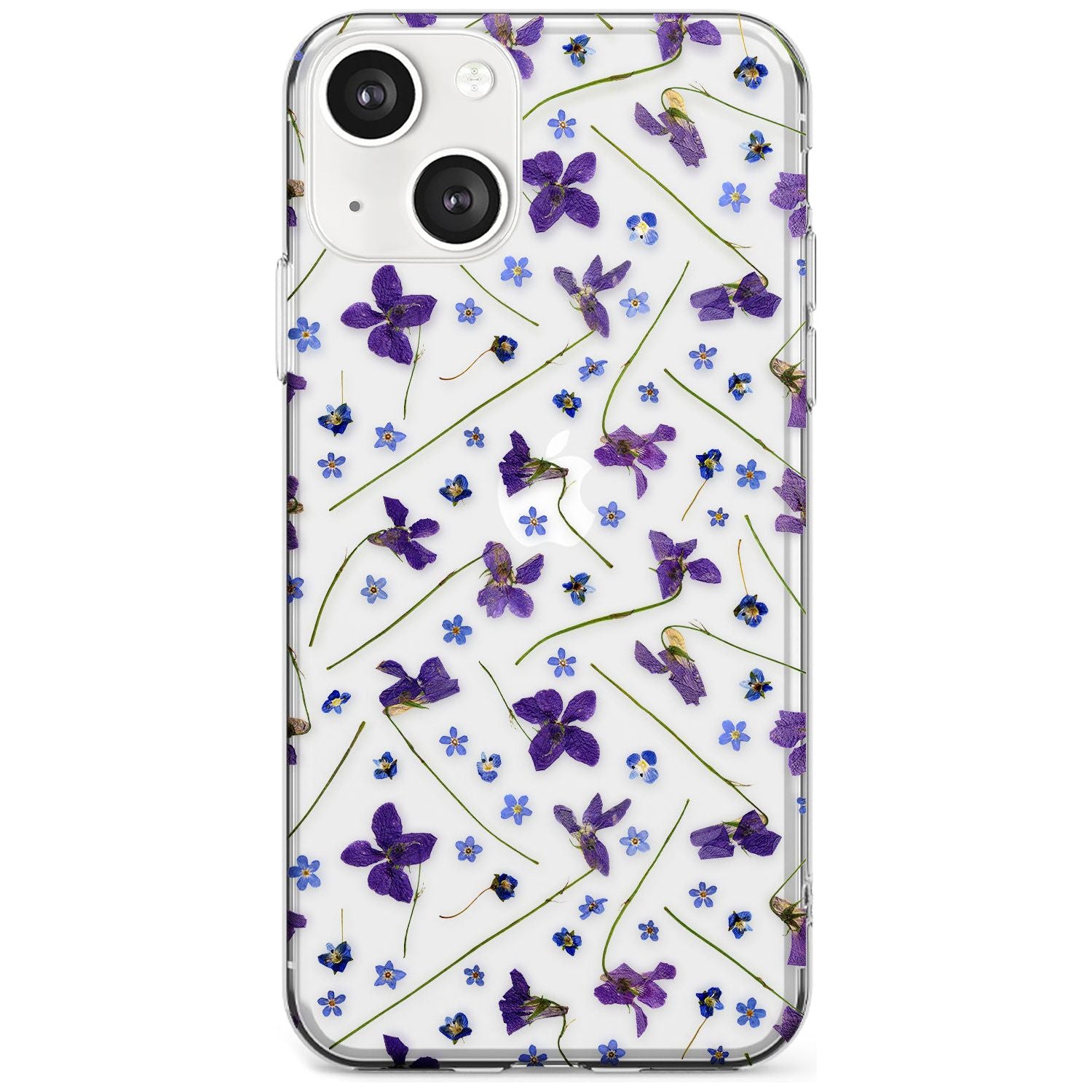 Pressed Violet Flower